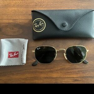 Ray Ban Hexagonal Sunglasses, small